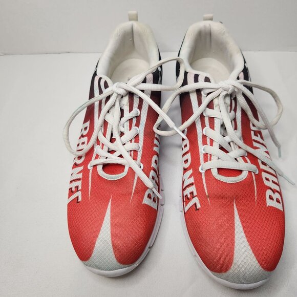 Custom Made Canvas Shoes Barnes Name on the side Men's US 14 EU 48 - Picture 4 of 16